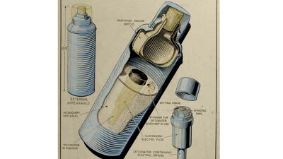 Thermos-bom, een tekening van Fish