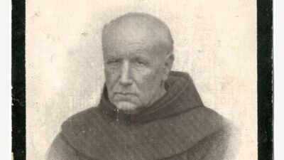 Bidprentje van Valentinus Paquay, 'het heilig paterke'