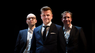 Leander Verdievel, Mathias Claeys en Tom Goris