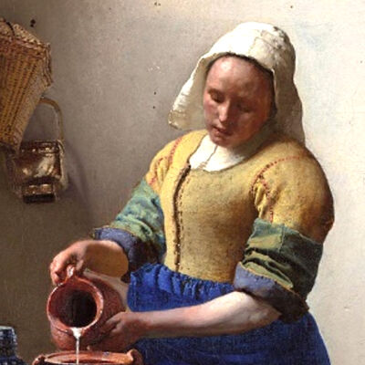 Vermeer: Het melkmeisje
