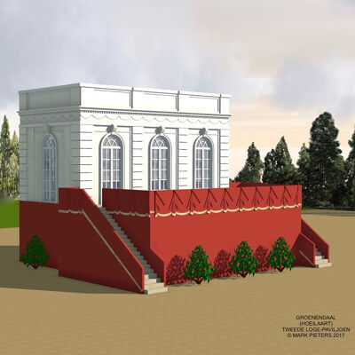 Reconstructie van de tweede Koninklijke Loge
