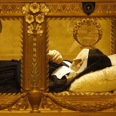 Lichaam van Bernadette Soubirous van Lourdes