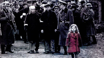 Beeld uit Schindler's List van Spielberg