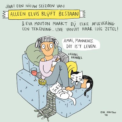 Eva blikt vooruit