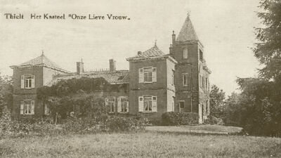 Het kasteel omstreeks 1914