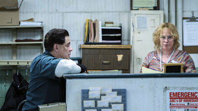 Patricia Arquette en Benicio del Toro