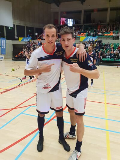 Michiel en Jeroen lijken toch een beetje schrik te hebben?