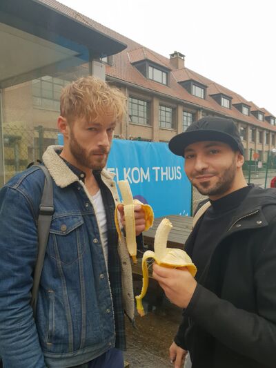 Een banaantje geeft je kracht!