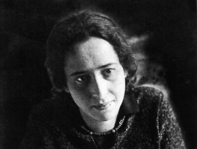 Als kind was Arendt zich er niet van bewust dat ze joods was.