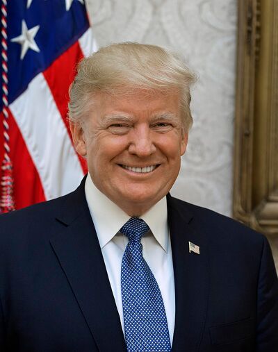 Donald Trump, winnaar van de verkiezingen in 2016