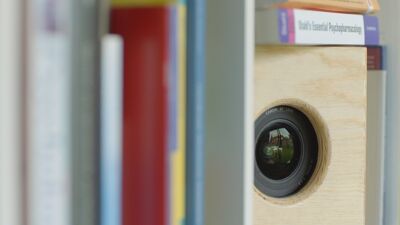 Onbemande camera's brengen de sessies in beeld.