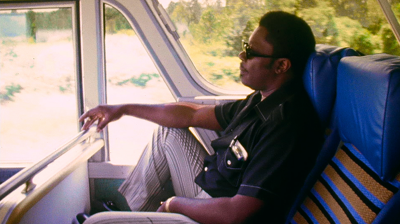 B.B. King op de tourbus