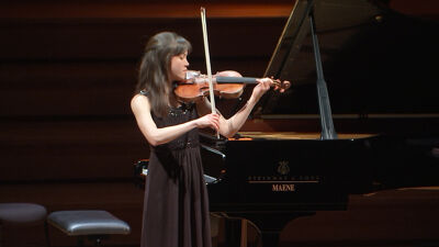 Sylvia Huang tijdens haar eerste ronde van KEW.