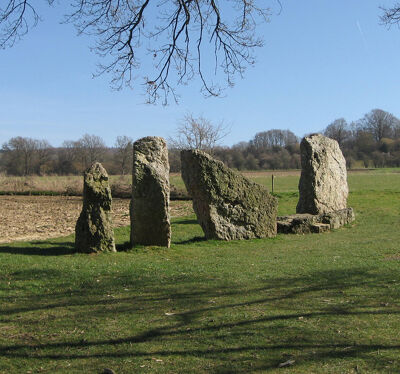 Prehistorische menhirs nabij Wéris