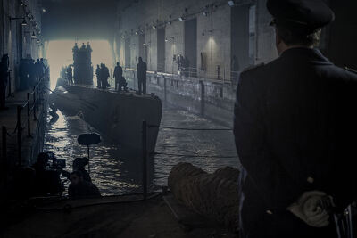 tijdens de opnamen van Das Boot