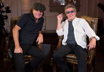 Brian Johnson en Roger Daltrey