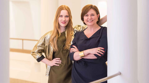 Clara De Decker en Katelijne Boon