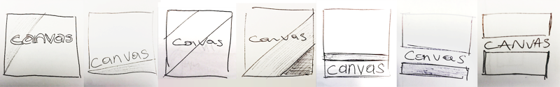Het bleek niet voldoende te zijn voor Canvas om te tonen dat er een hoek af mocht zijn, uiteindelijk moest het vierkant letterlijk uit zijn muren breken