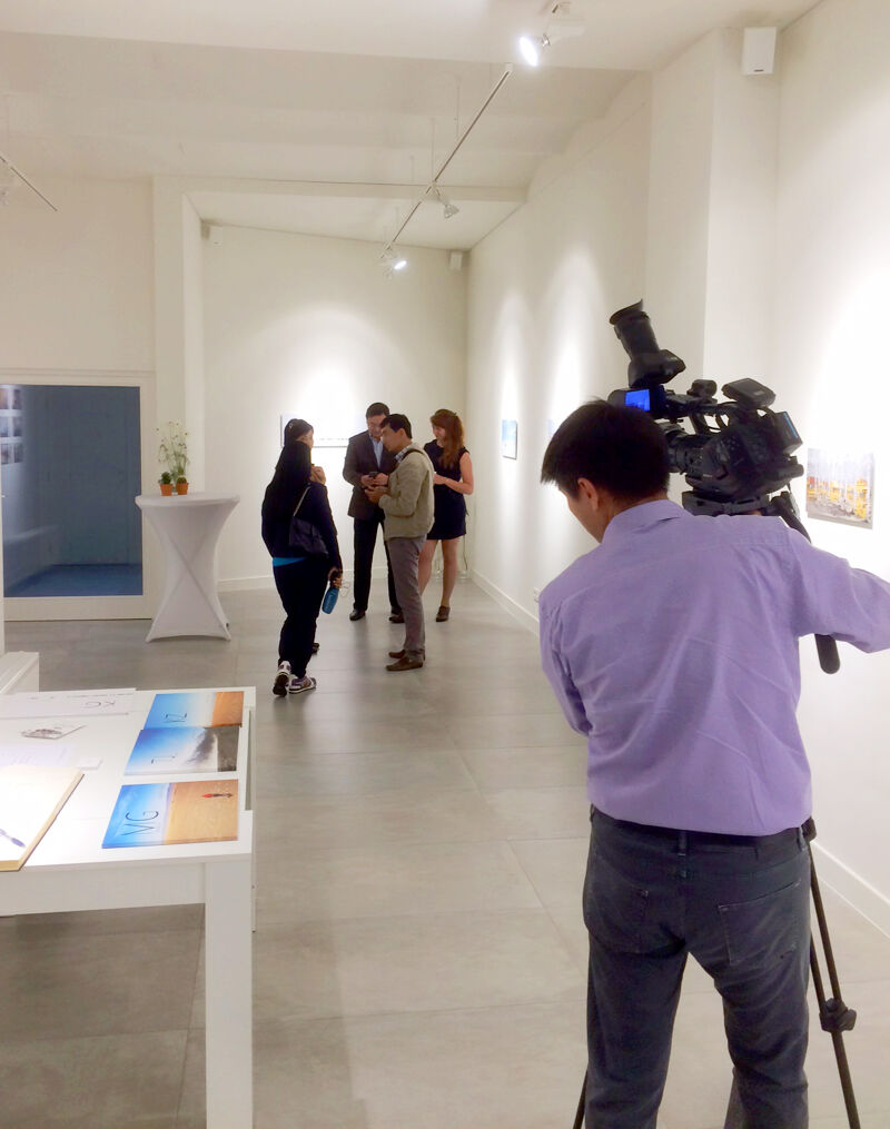Kazachse journalist in Barbé Gallery
