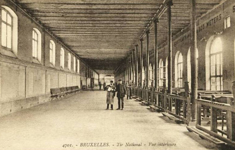 Schietzaal interieur