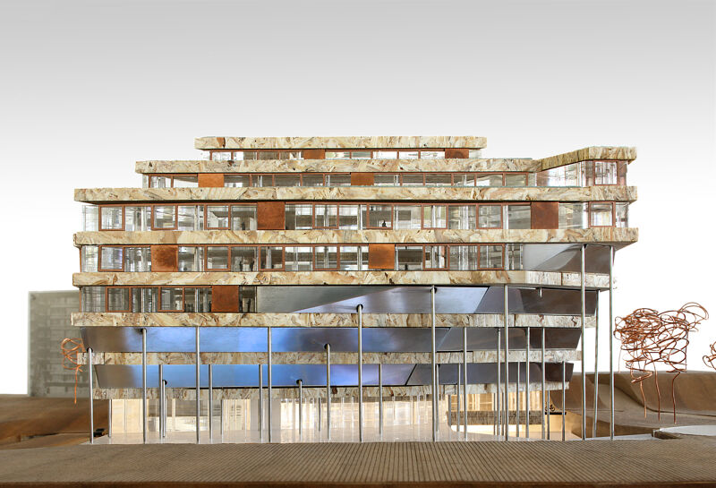 Maquette VRT-gebouw