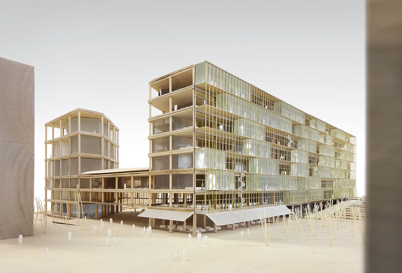 Maquette VRT-gebouw