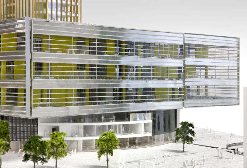 Maquette VRT-gebouw