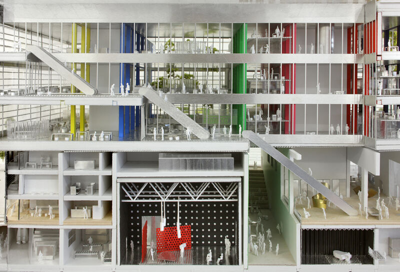 Maquette VRT-gebouw