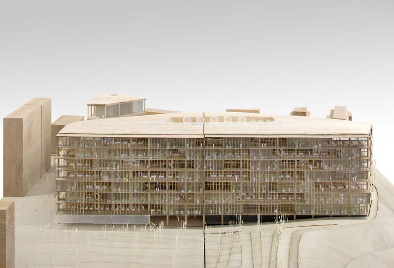 Maquette VRT-gebouw