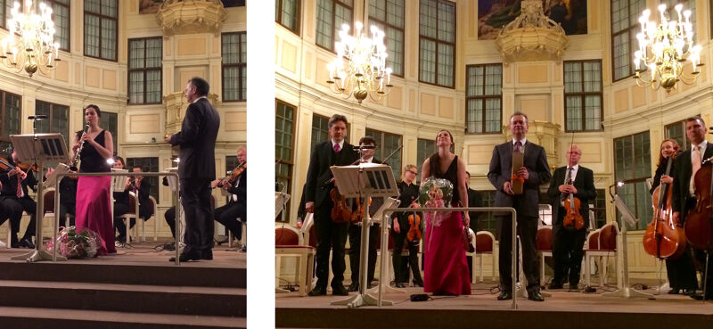 het concert in Schloss Bad Homburg