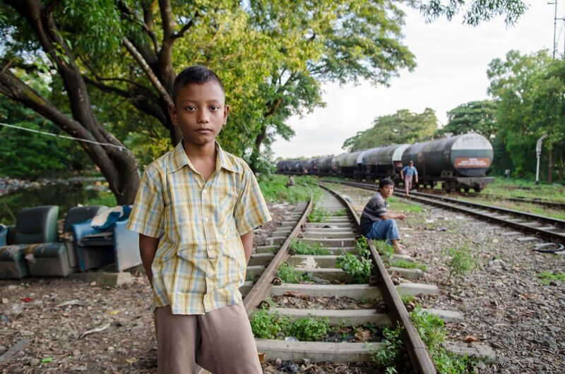 Pello Múgica-Gonzalez maakt een repo over treininfrastructuur Yangon