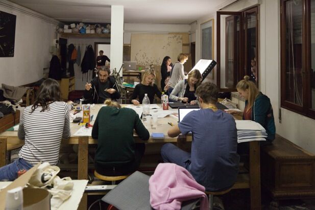 De printmaking workshop