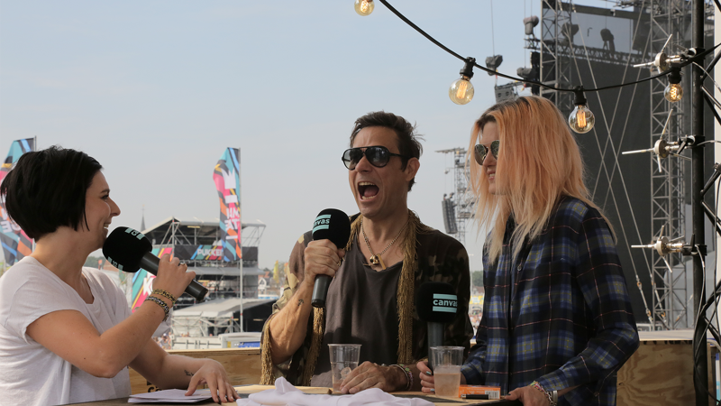 The Kills maakten tijd voor Ilse Liebens. En ze amuseerden zich donderdag kennelijk te pletter tijdens het interview met haar.