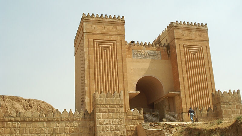 Nineve, gereconstrueerde poort