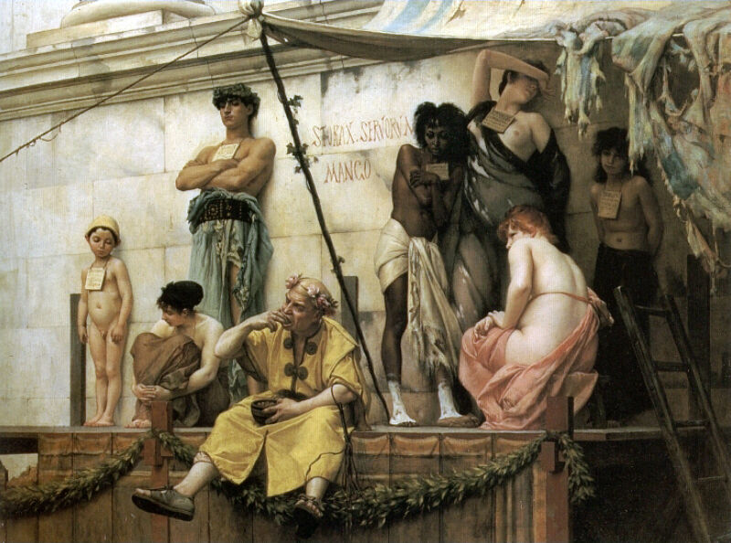 Gustave Boulanger - Le marché aux esclaves