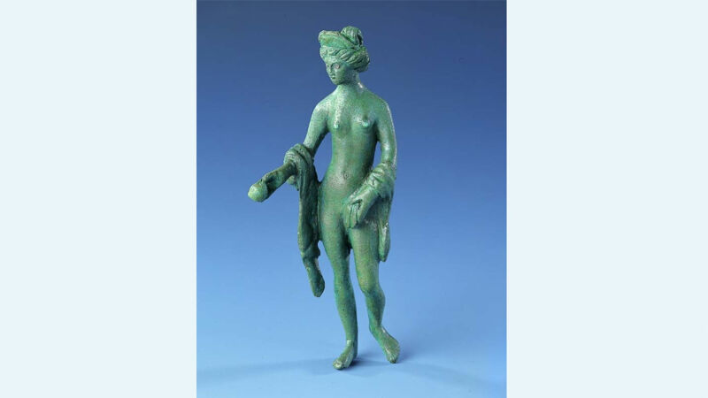 Bronzen beeldje 'Venus van Velzeke'
