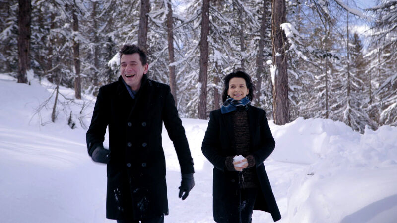 Dimitri en Juliette Binoche