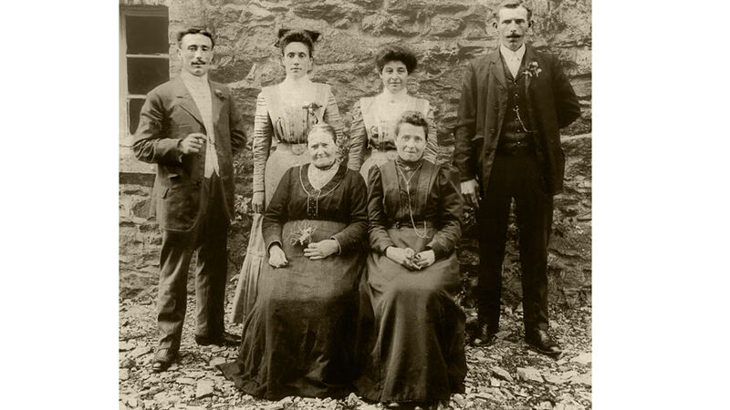 Oude familiefoto uit Reinartzhof
