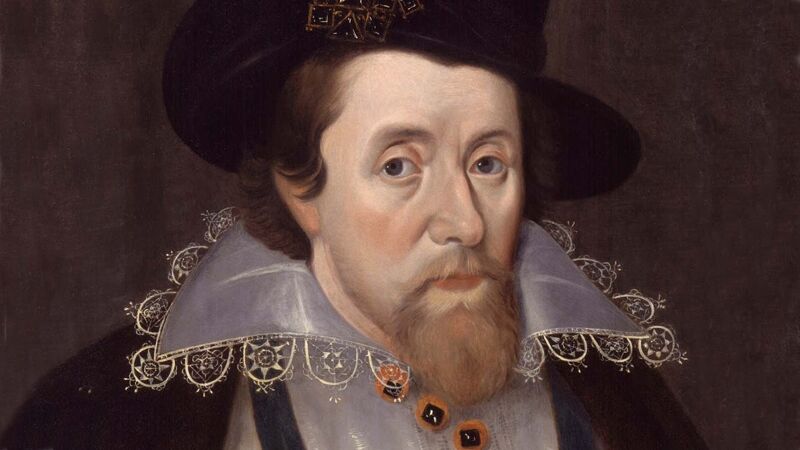 Portret van koning James I