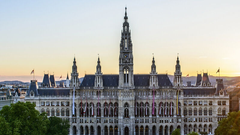 Rathaus van Wenen