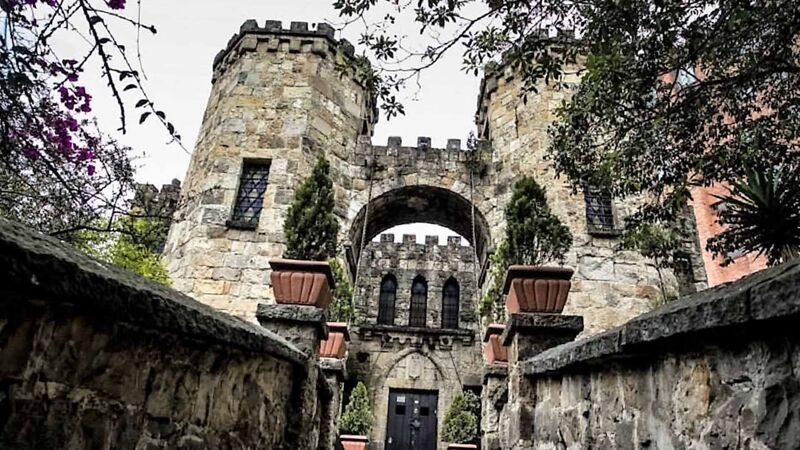 Toegangspoort tot het Castillo, Bogota