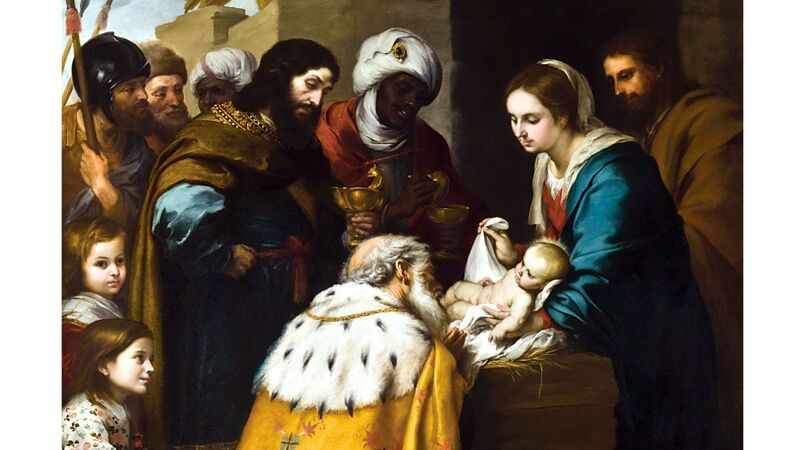Bartolomé Murillo: Aanbidding der wijzen (ca. 1660)