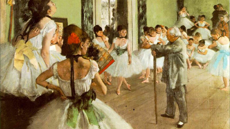Edgar Degas: Classe de dance