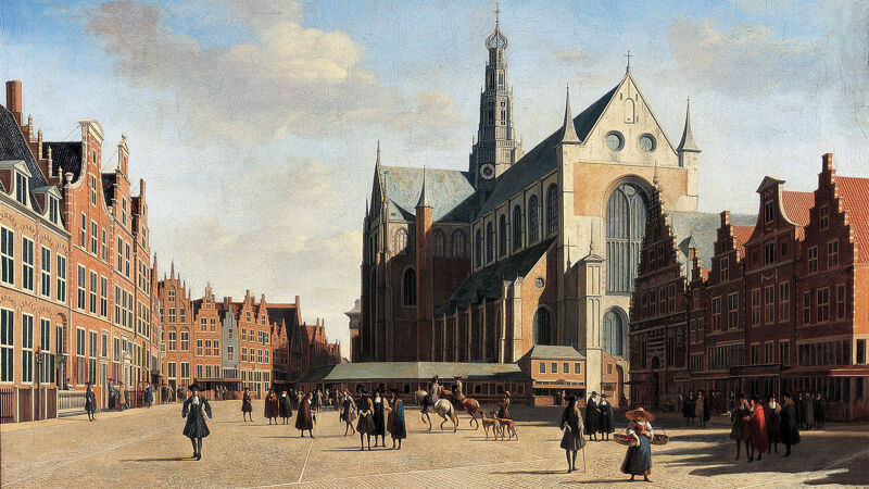 Zicht op Haarlem (17de eeuw)
