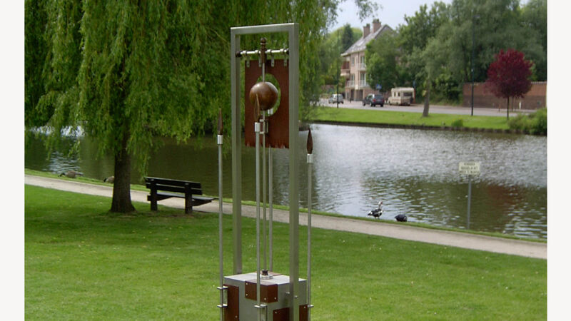 Mars, in het Jan van Ruusbroeckpark van Hoeilaart