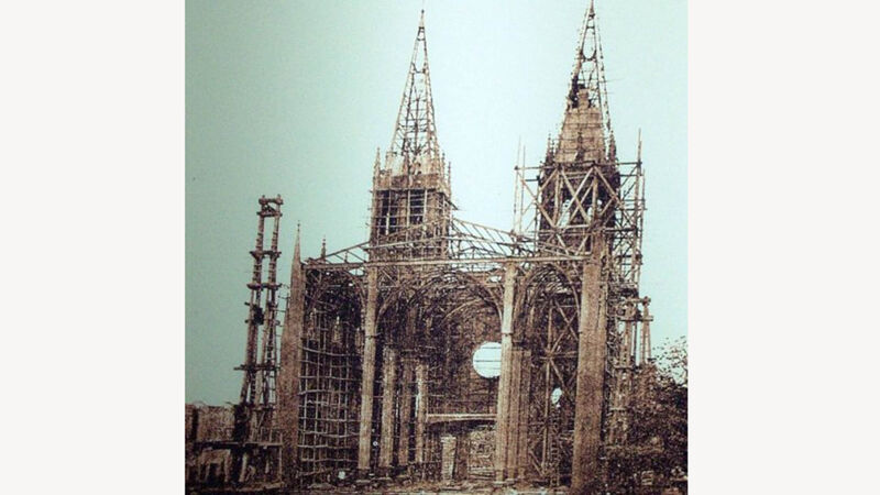 Constructie van de kerk (1888-91)