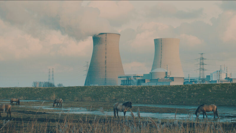 De kerncentrale in Doel