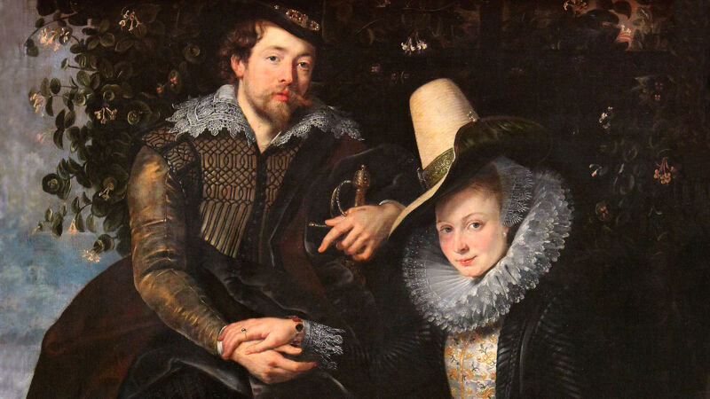 P.P. Rubens: de schilder en zijn vrouw Isabella Brant