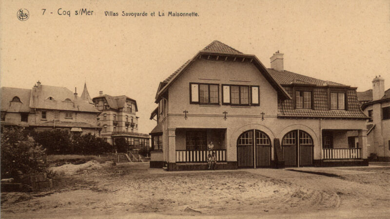 Villa Savoyarde en La Maisonette (voor de latere verbouwingen)
