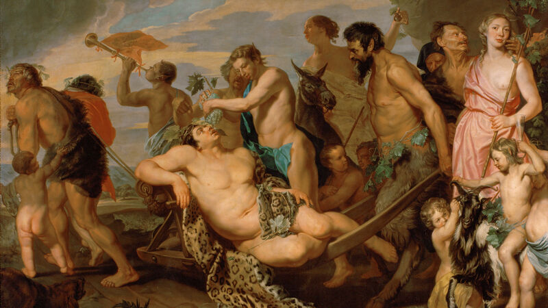 Michaelina Wautier: Triomf van Bacchus